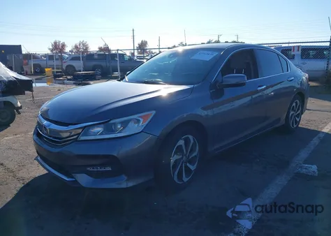 2017 Honda Accord Ex z USA, uszkodzony, nr VIN 1HGCR2F02HA144078